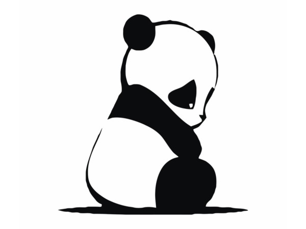 Πάνελ τοίχου Baby Panda LOUK FW 8001B